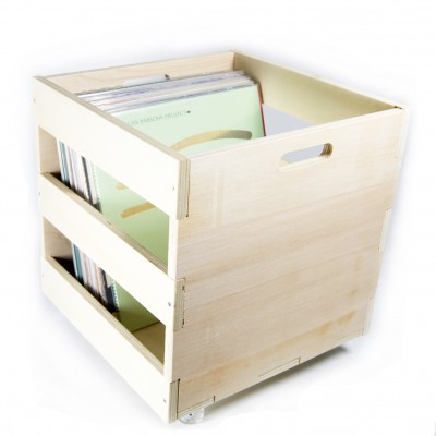 12" Cube Wooden Storage Boxes