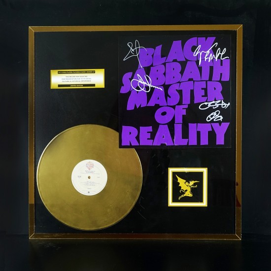 Çerçeveli Altın Plak LP (12")