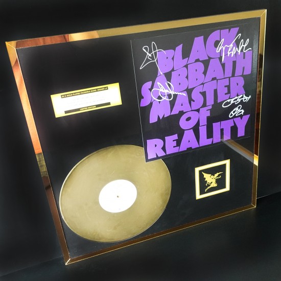 Çerçeveli Altın Plak LP (12")