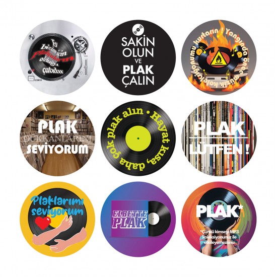 Plak Sevgisi Etiketleri