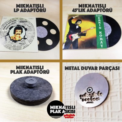 Mıknatıslı Plak Askısı