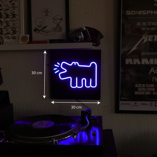 Mingo Neon Lamp (Keith Harring)
