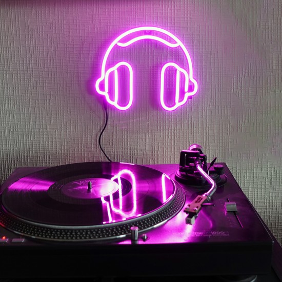 Mingo Neon Lamp (Kulaklık)
