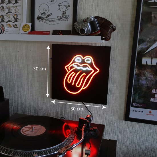 Mingo Neon Lamp (Licking Tongue)