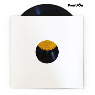LP (12") Karton Kapak (Beyaz)
